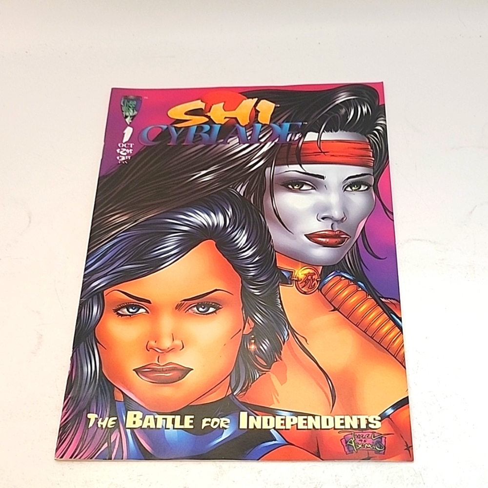 Vintage 1995 Shi/Cyblade The Battle for Independents #1